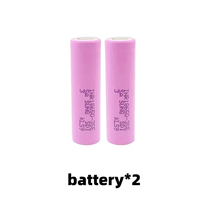 3.7V 3500mAh 18650 Lithium ion INR18650-35E Rechargeable Battery, INR1865-35E 3500mAh+3.7V 18650 3500mAh with charger included