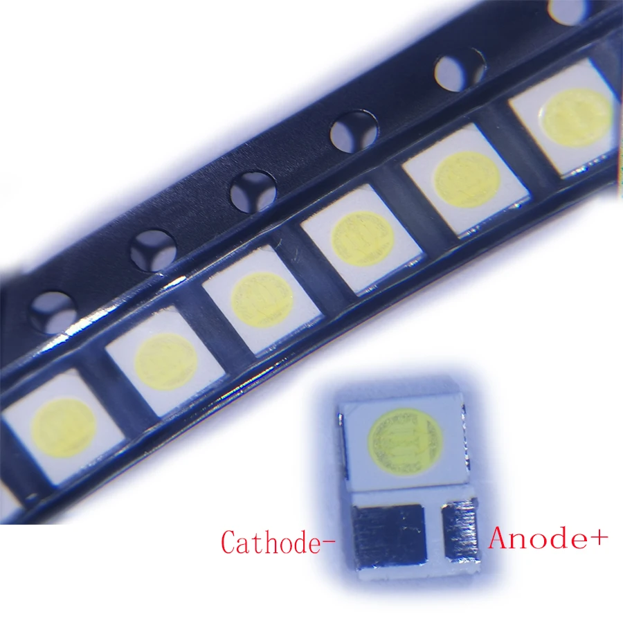 500pcs/Lot SMD LED 1.5W 2835 3V Cool White Two-Emitting-Chips For TV Repair Backlight Application