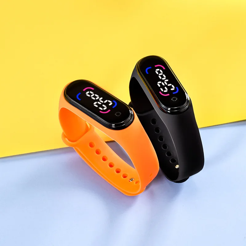 Relojes para niños, novedad de 2023, relojes digitales LED para niña y niño, reloj electrónico con pantalla táctil para regalo para niños, reloj para mujer