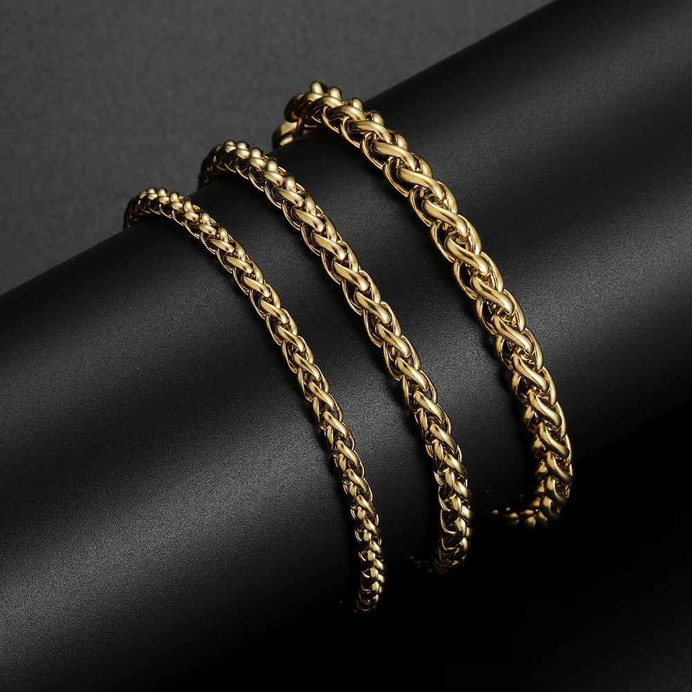 New Arrival Stainless Steel Golden Dragon Chain Bracelet For Men and Women Fashionable Versatile Party Gift Accessories
