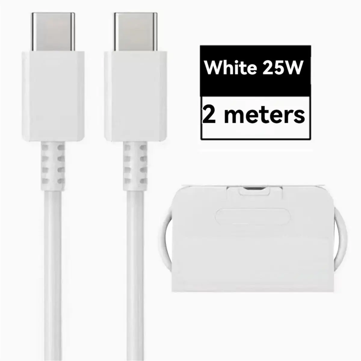 (A60I) Кабель для сверхбыстрой зарядки 25W Dual Type C, 2 м, для S22 S21 S20+