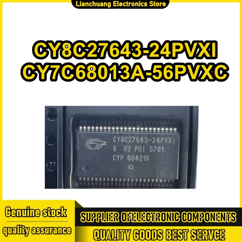 

CY7C68013A-56PVXC CY8C27643-24PVXI SSOP56 IC Новые оригинальные микросхемы в наличии