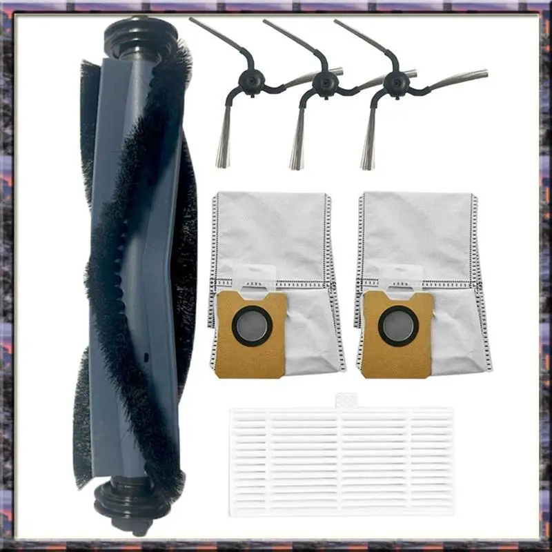 

2025 New Replacement Parts Or Eufy C10 Robot Vacuum Main Brush Hepa Filter Side Brush Dust Bag Replacement Parts