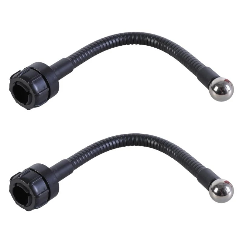 

17mm Ball Mount Extension Poles Plastic & Metal Ball Plugs Extension Arm Flexible Goosenecks Extension for Phone Tablet H05A