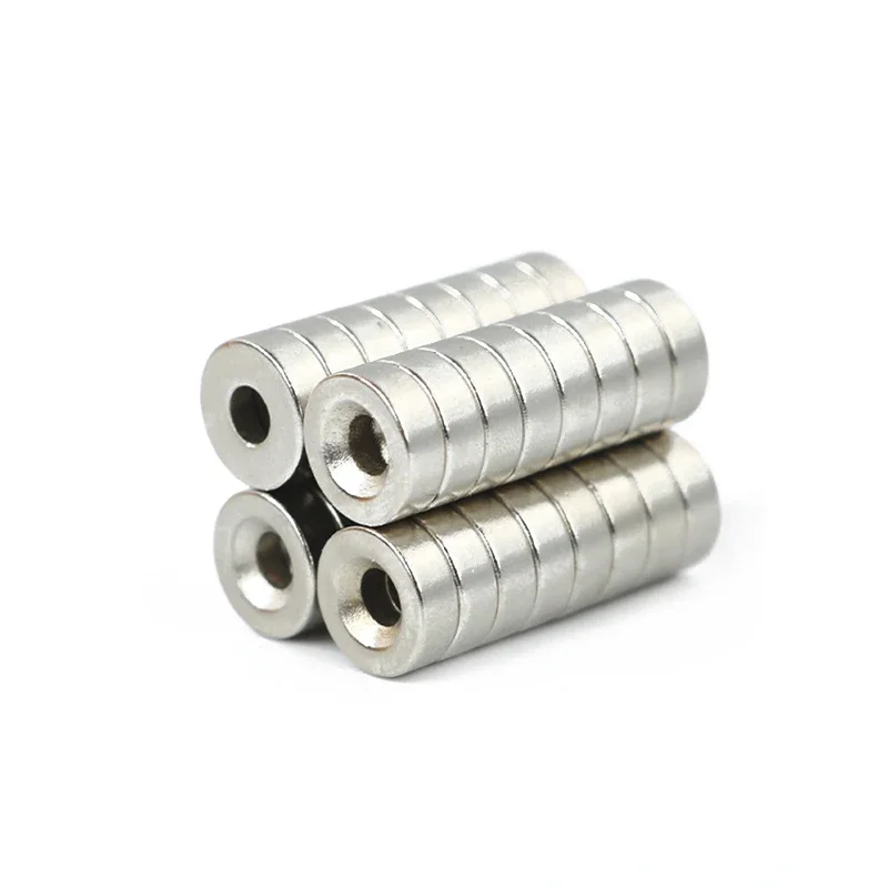 N35 12x3-3  12x5-4 15x3-5 15x5-4 15x10-5 with Hole Strong  NdFeB Neodymium Magnet Super Search Powerful  Round Countersink Disc
