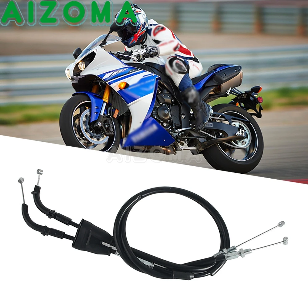 

73 см 730 мм 0,73 м мотоциклетный кабель акселератора с прямой головкой, кабели газовой дроссельной заслонки, линии для YAMAHA YZF-R1 YZF R1 2007-2014