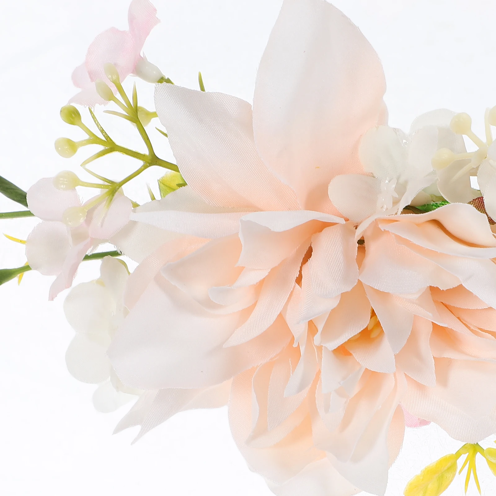 

Head Flower Garland Headdress Wedding Party Hair Accessories Women Bride Headbands Floral Wreath Adult Hair Bands