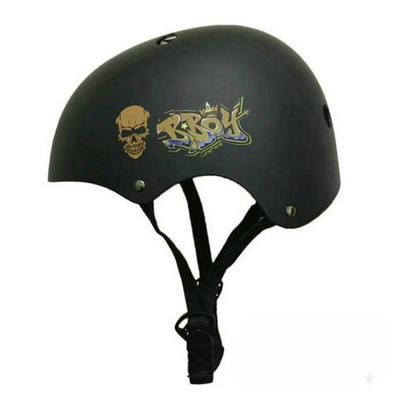 Graffiti Skateboard Helmet Children's Hat, Outdoor Soft Helmet Sports Mountaineering Rock Climbing Breaking