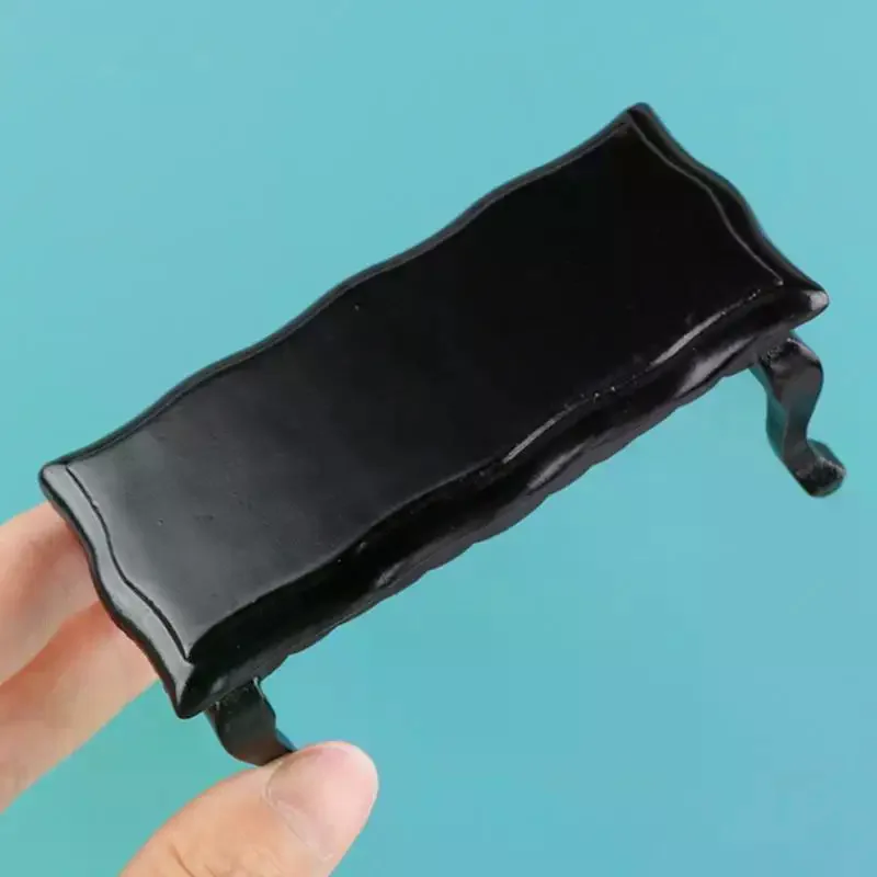 

Miniature Furniture Table Coffee Table Livingroom Leisure Table Model 1Pcs 1:12 Dollhouse Mini Wave Tea Table Ornament