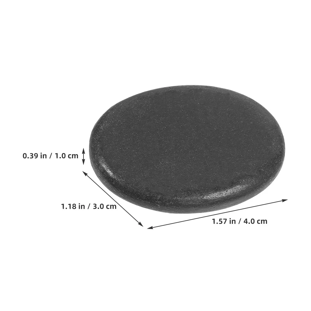 

8 шт., массажные камни из вулканической скалы, натуральная скребковая пластина для большого пальца, горячий спа, расслабляющий массажный инструмент, горячие массажные камни