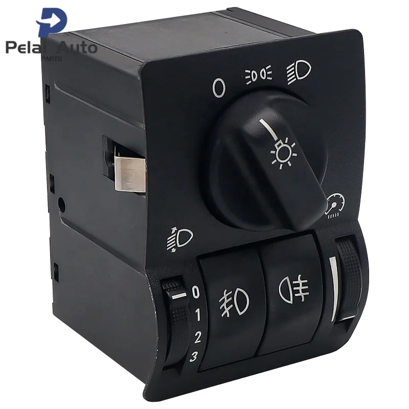 90437440 90437439 9047439 6240097Headlight Fog Lamp Main Light Switch Fit for Opel Vauxhall Vectra B Zafira A Astra G 1999-2003