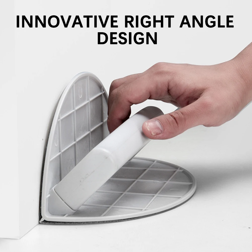 Multifunctional Semi-Circular Angle Sanding Sandpaper Tool Self-adhesive 90 Degree Sanding Tool for Drywall Sanding Paper Holder