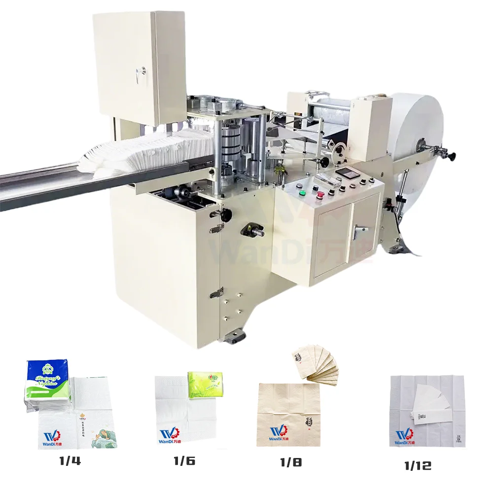 Customized Factory Supply Automatic Small Napkin Paper Folding Machine Paper Napkin Making Machine