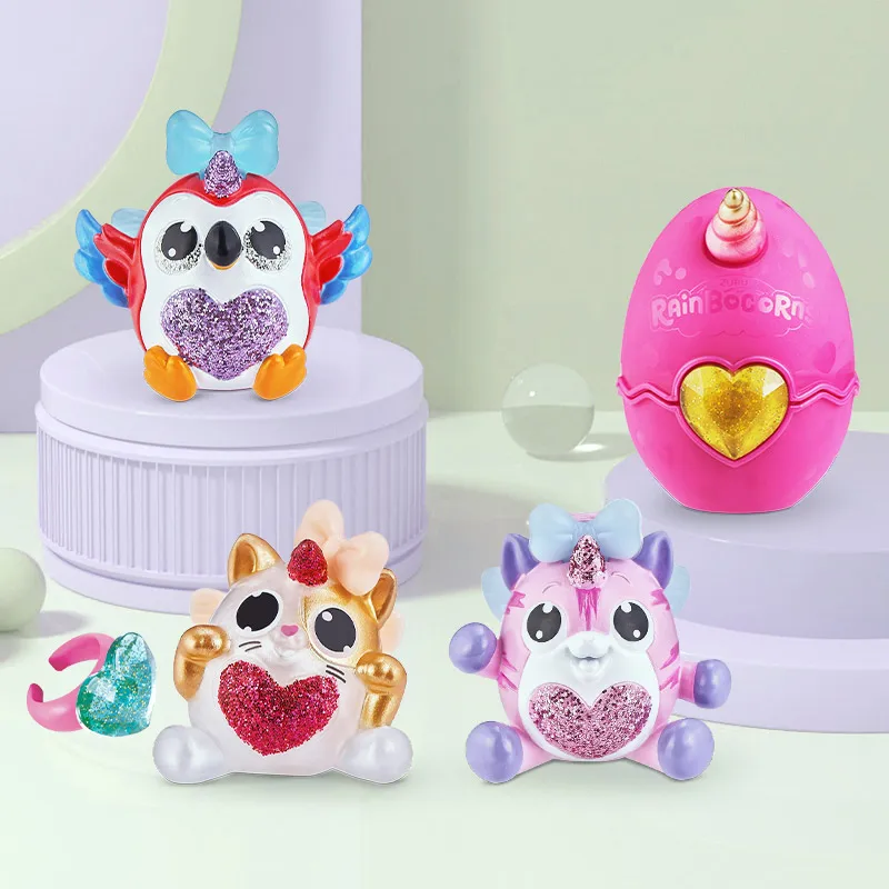 سلسلة ZURU حول Yunbo Rainbow Egg Super Mini Dinosaur Egg Unicorn Doll صندوق أعمى ألعاب الذكور والإناث هدية عيد ميلاد #3