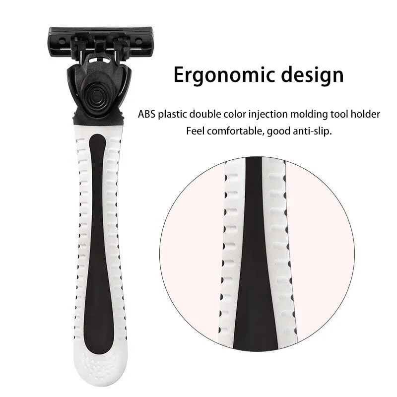 XIAOMI 18 Blades Shaver New Design Men Razor Shaving Three Layer Shaver Reusable Razor Imported Blade Multi Tool Head Replace