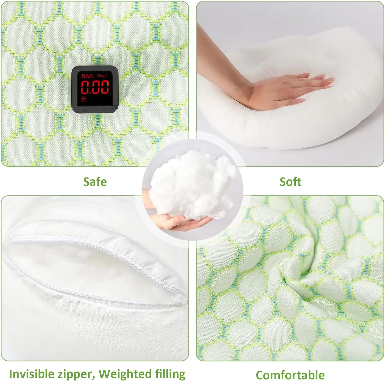 Schwangerschaftskissen, weiches U-förmiges Kissen für den Lendenbereich, Schwangerschaftskissen für schwangere Frauen, Umstandskissen, Bauchkissen,