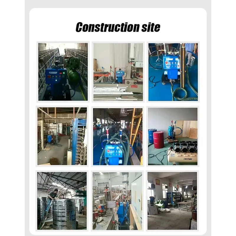 220V 2-Component Polyurethane PU Spray Foam Machine Heated Hose Air Purge System for Insulation