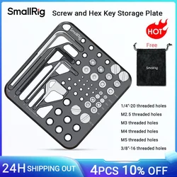 SmallRig Screw And Hex Key Storage Plate for Commonly Used Screws and Hex Keys Of Camera Rigs Camera Mounting Accessories -3184