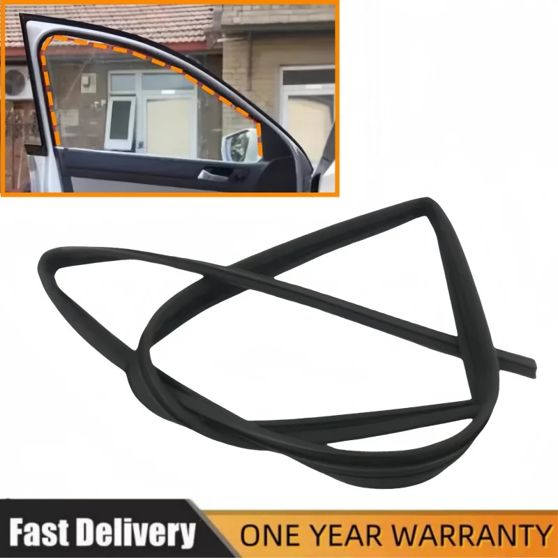

Auto Door Glass Frame Opening Seal Rubber Sealing Strip For Honda Fit Jazz 2009 2010 2011 2012 2013