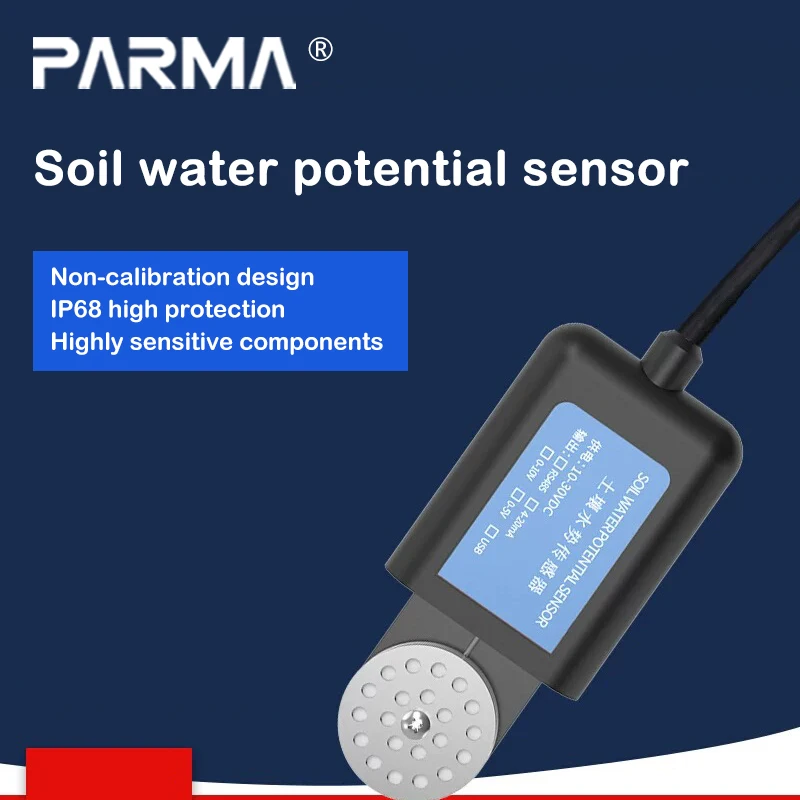 RS485 Soil Water Potential Transmitter Drought Level Detector Eco Hydrology Smart Farm Irrigation Soil Moisture Monitoring Senso