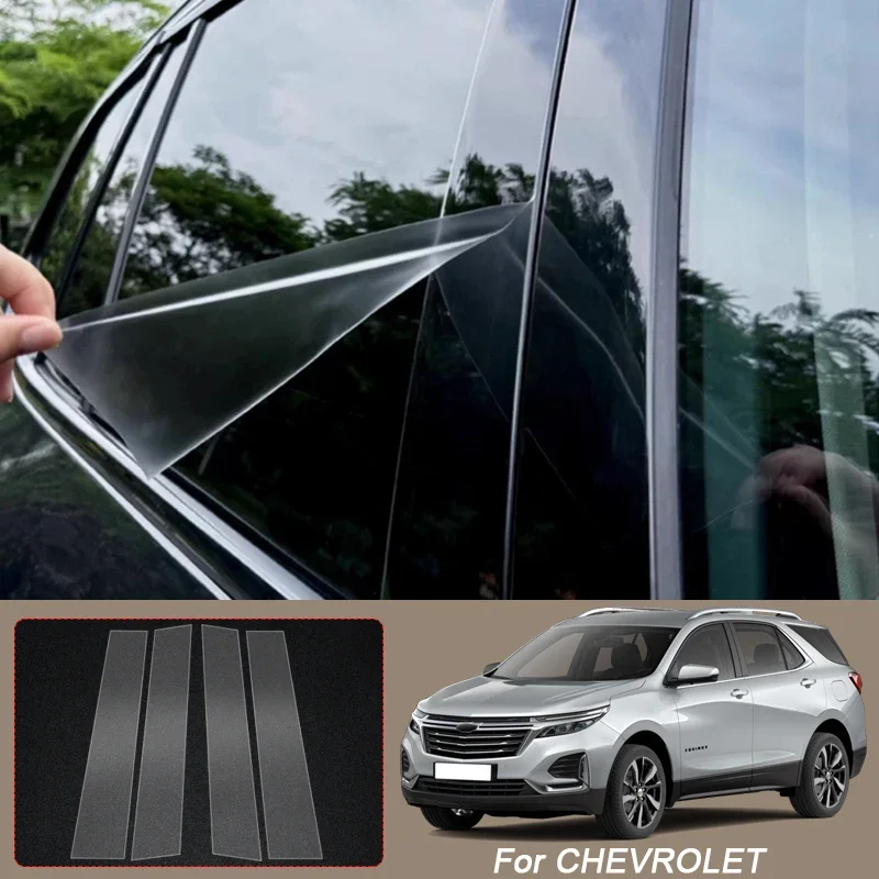 

Car Protective Film B Pillars TPU Auto Anti-Scratch Window Body Paint Sticker For CHEVROLET EQUINOX MALIBU SUBURBAN BLAZER