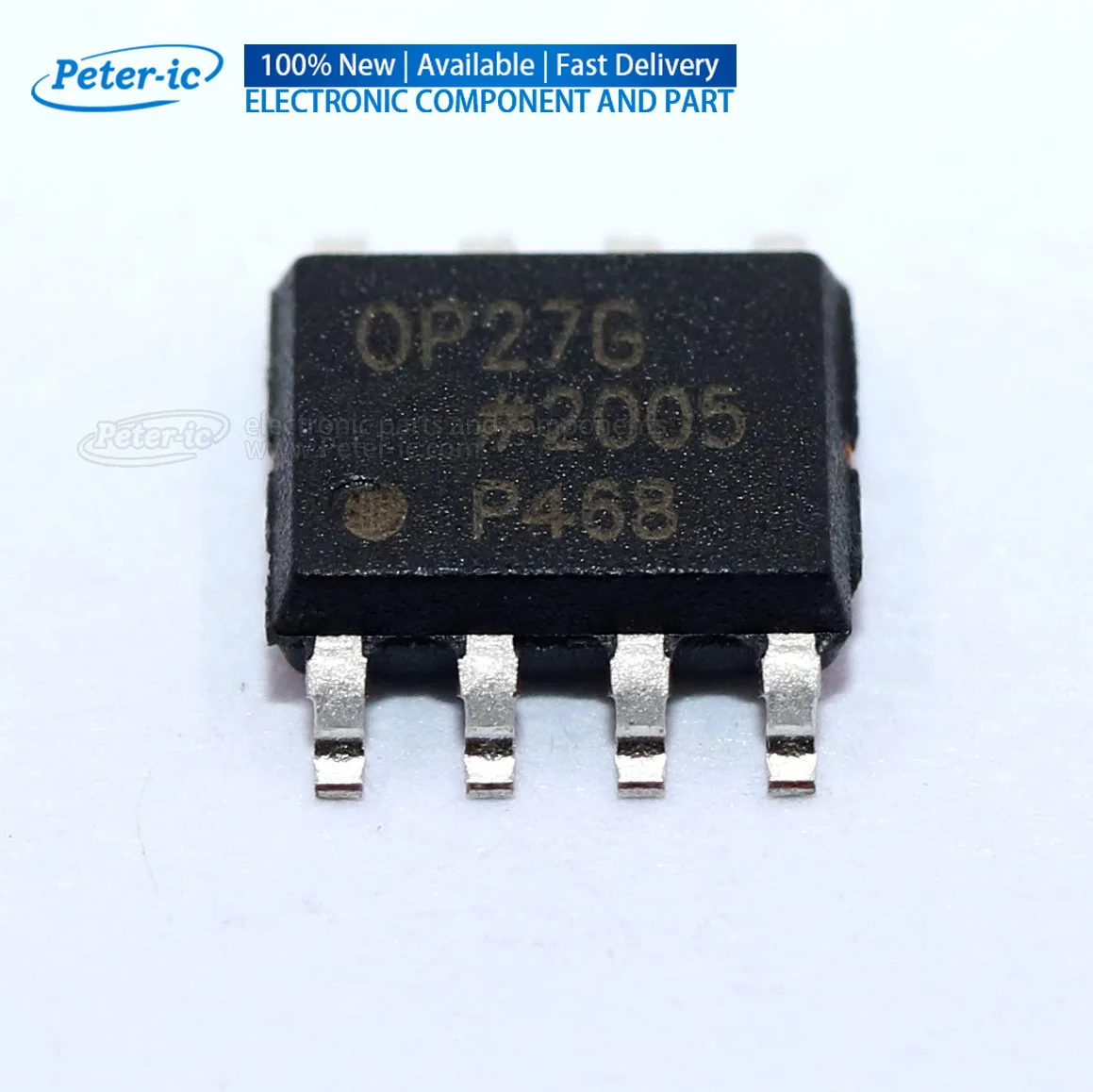 OP27GSZ-REEL7 OP27G SOIC-8 8MHz 2.8V/us 15nA Single SOIC-8 Precision Op Amps Available Peter-ic(1pcs) SOP-8