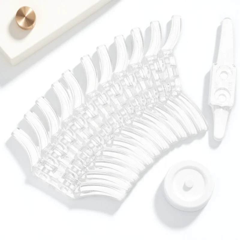 12 قطعة نافذة المرابط شفافة أعمى حبل الحبل المرابط للستائر حامل الحبل تصاعد مسامير وشملت خفيفة الوزن الاكريليك المنزل #6