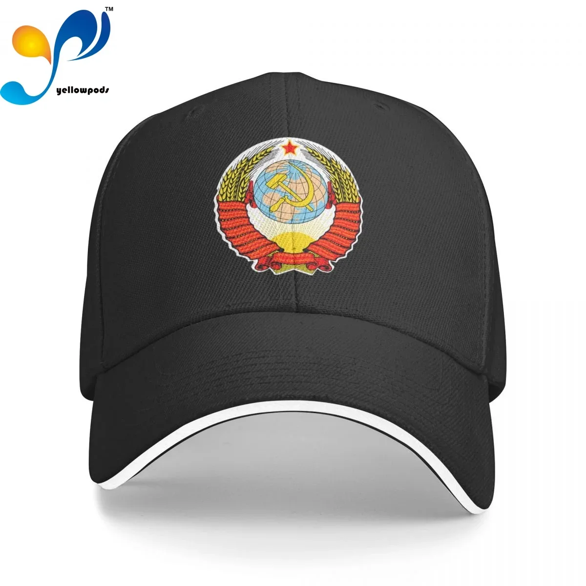 

Ussr Flag Men's New Baseball Cap Fashion Sun Hats Caps for Men and Women