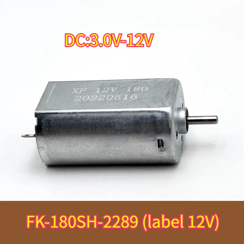 FK-180SH-2660 180SH-2289 15mm*20mm Carbon Brush Micro Motor DC3V 6V 7.4V 9V 12V High Speed for Toy Car Boat Model Shaver Clipper