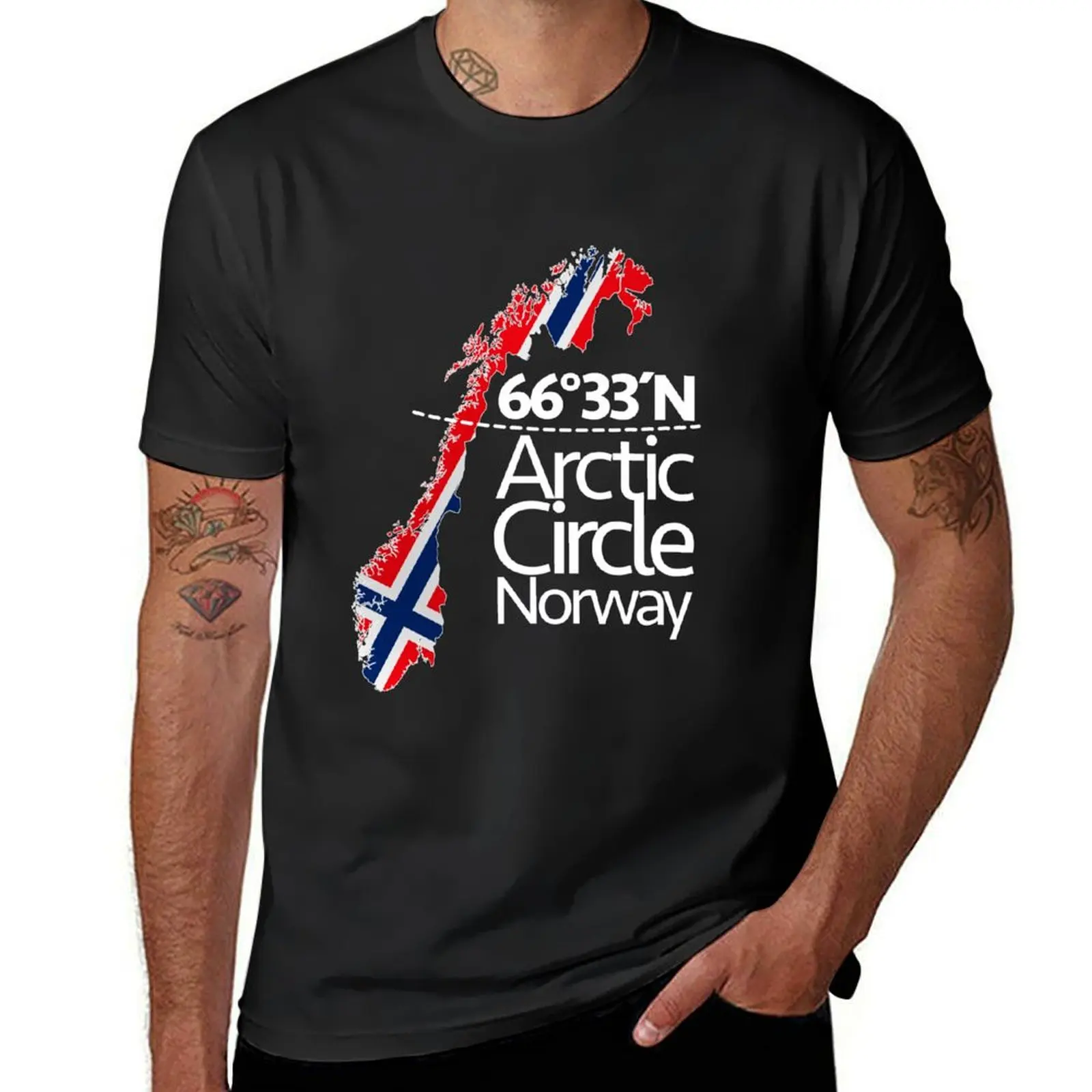 Arctic Circle Norway - 66° 33’ North T-Shirt boys whites customizeds t shirts for men