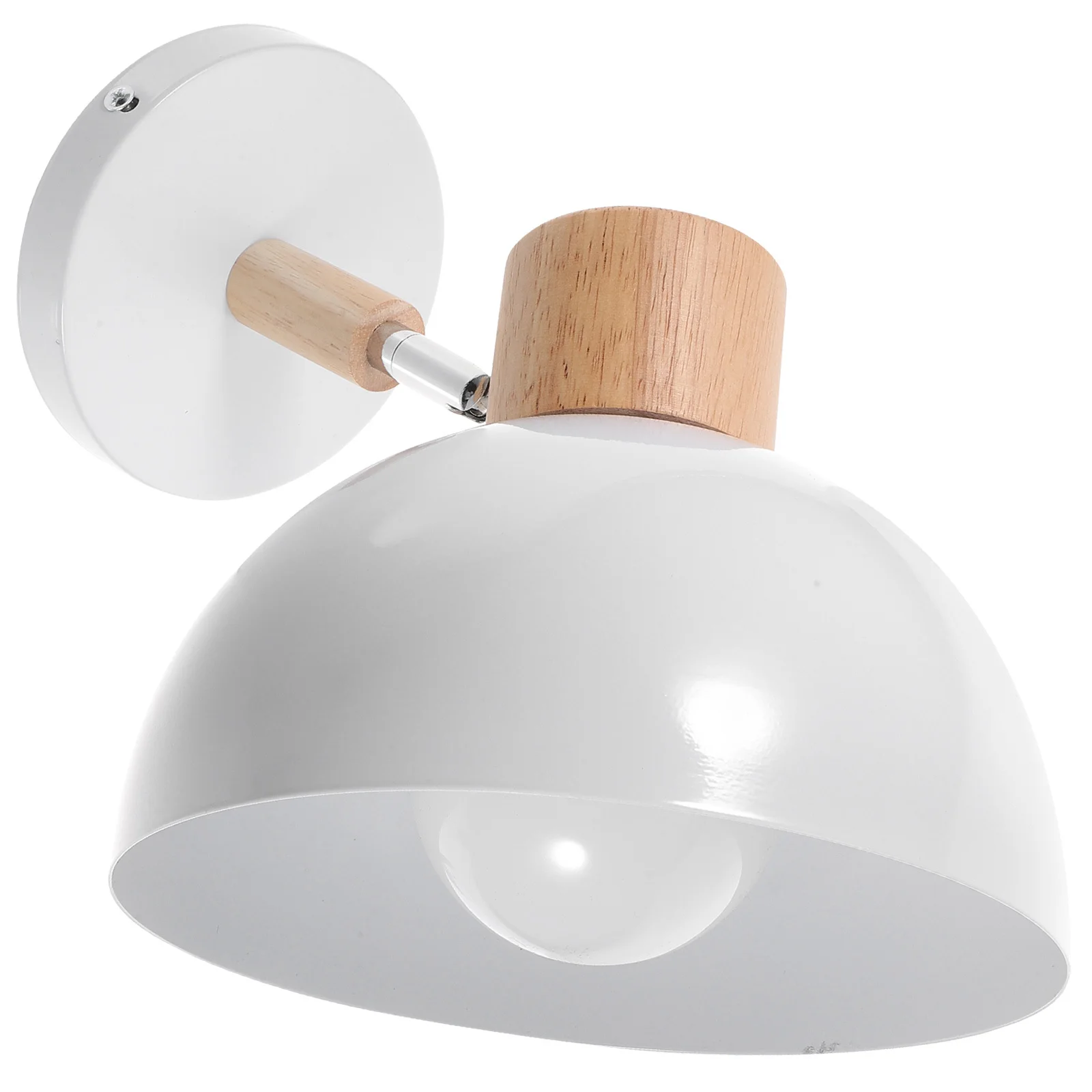 

Wall Light Nordic Style Wood Metal Glass Indoor Wall Sconce Living Room Bedroom Hallway Balcony Dining Room Lamp