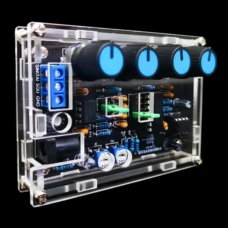 DIY ICL8038 wielofunkcyjny niski Generator sygnałowy 5Hz-400kHz wielofalowy projekt lutowania DIY zestaw elektroniczny