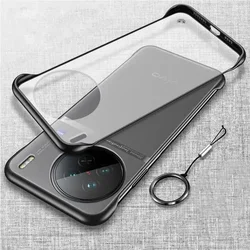 Frameless Shockproof Matte Case For vivo X90 Pro Plus Ultra Slim Borderless Hard Protective Cover For VIVO X200S X100 Ultra X70