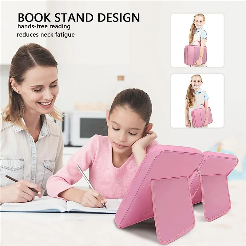 ABSF Bible Bag Children's Book Reading Stand Waterproof Bag Handbag Tablet Computer Electronics Storage Bag Book ,A