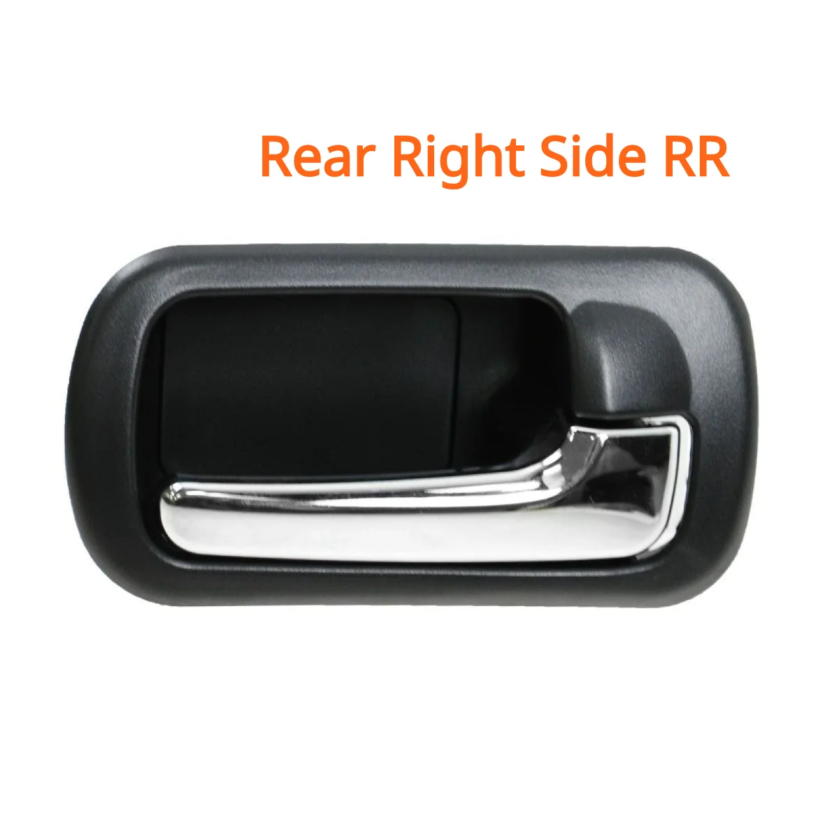 Left Right Car Interior Inside Door Handle Black Chrome For Honda Civic Sedan 2001 2002 2003 2004 2005 Car Accessories