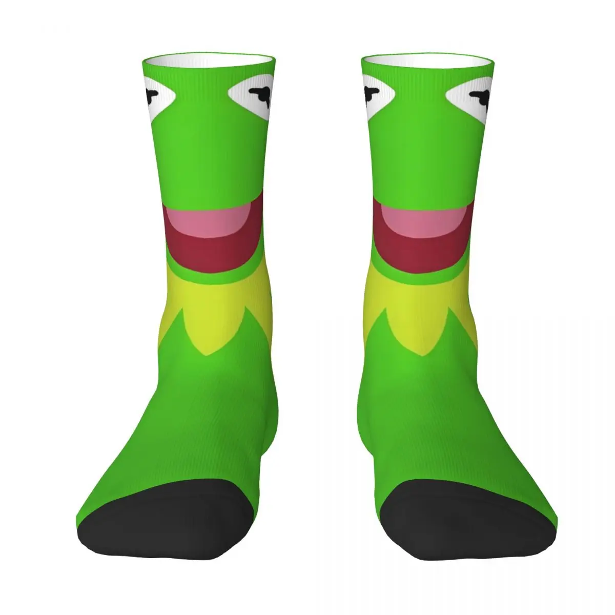 Kermit The Frog Socks Autumn Animal Cartoon Stockings Unisex Men Socks Quality Modern Socks Autumn Non Slip Socks Gift