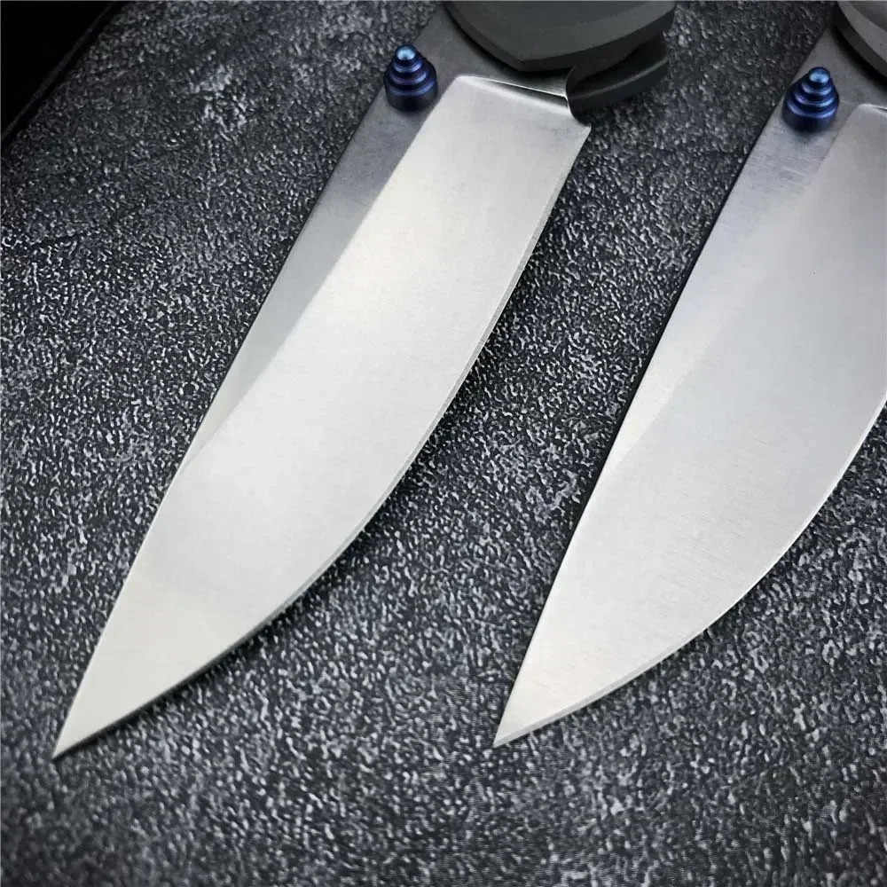 CR Tactical Cr Folding Knife D2 Blade Titanium Alloy Handle Survival Hunting Camping Fishing Cutter High-Lever Gift