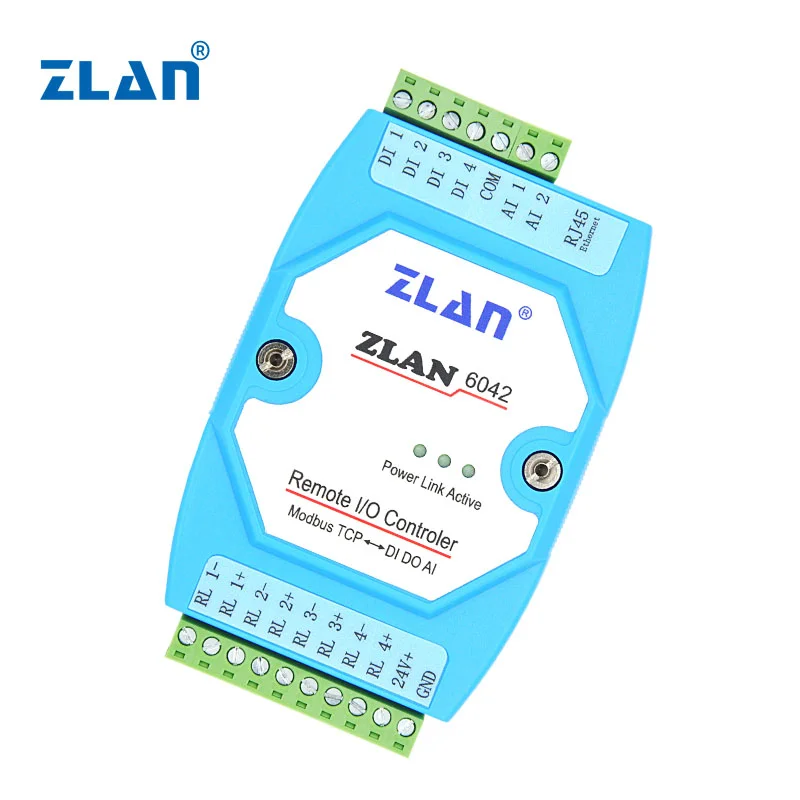 Ethernet high quality Modbus function IO module remote control