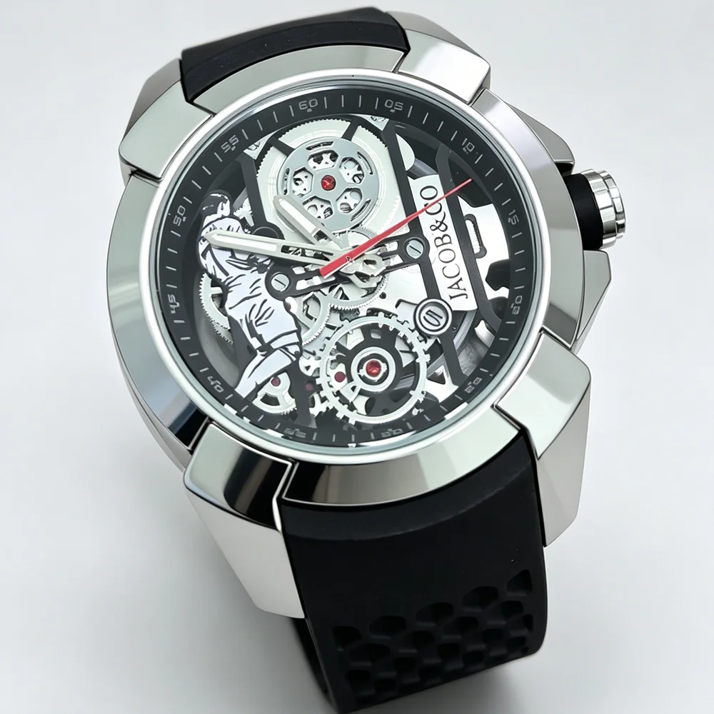 Fashion Top Hot AAA Jacob & Co Original Brand Watches For Mens Special Dial Multifunction Watch High Quality AAA Male Clocks