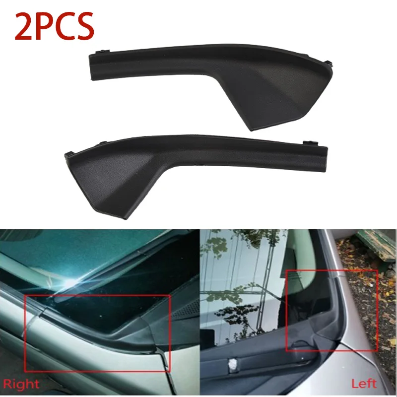 2PCS/SET Car Cowl Grille Outer Cover External Trim For Nissan Tiida 2005 2006 2007 2008 2009 2010 Side Trim Cover Lid