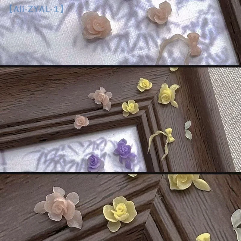 【ZYAL-1】Camelia 3D Bowknot Stampo per unghie in silicone Intaglio di fiori Piastra per timbratura Strumenti per stampi per manicure Decorazioni per nail art