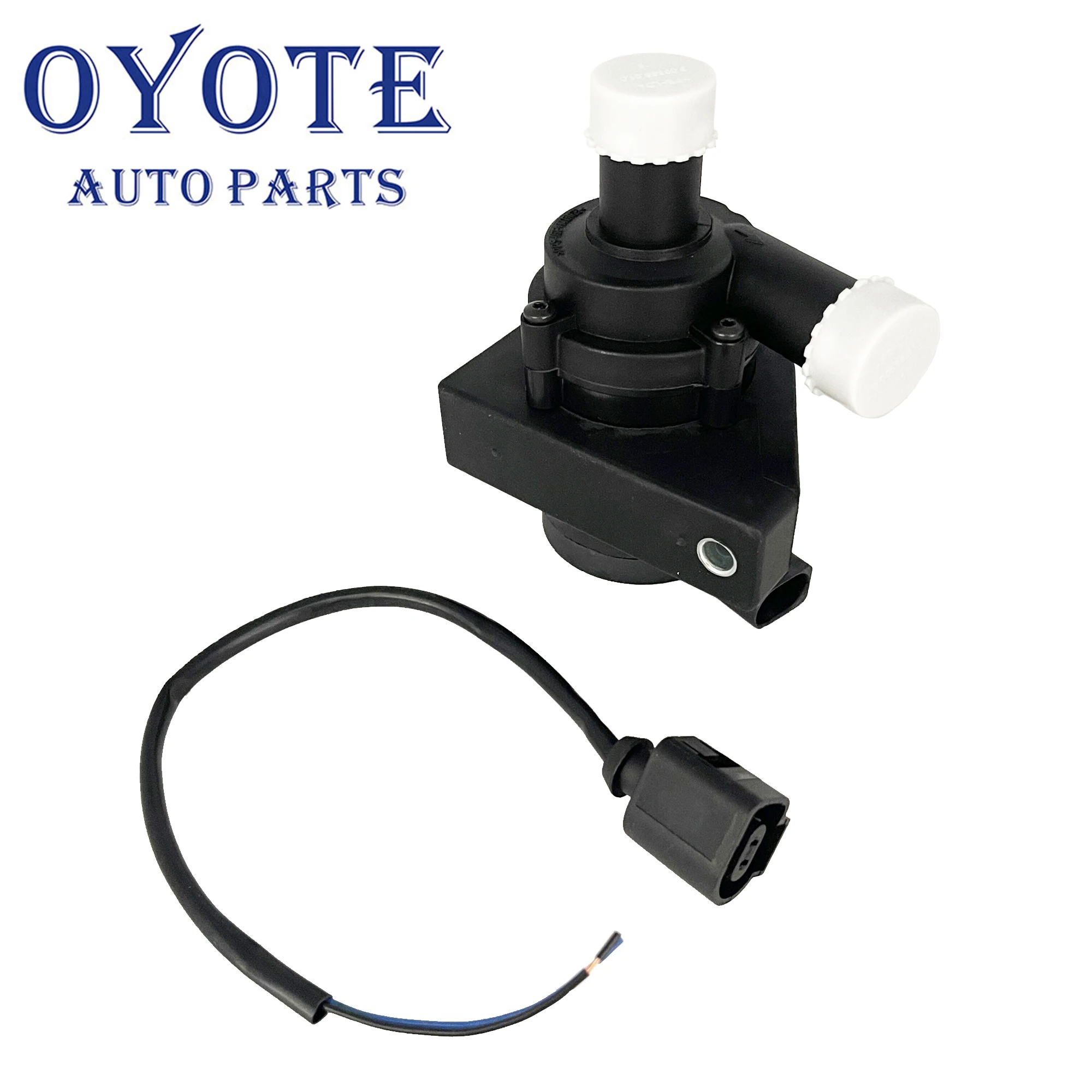 OYOTE 1K0965561J 12V Auxiliary Cooling Water Pump With Plug For Jetta Golf CC volkswagen VW Passat B5 B6 Audi A3