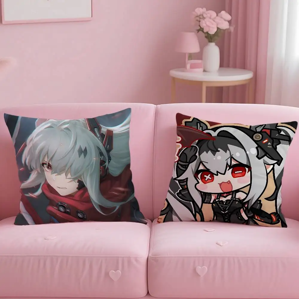 P-Punishing G-Gray R-Raven Pillow Case Comfort Sofa Bed Silky Elegant Invisible Zipper Custom Decorative Cushion Cover