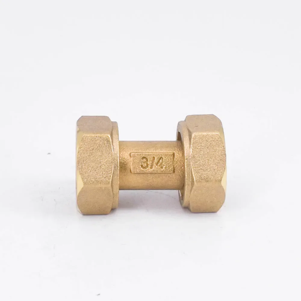 

3/4" BSP Female Brass Union Pipe Fitting Water Gas Oil For Water Meter