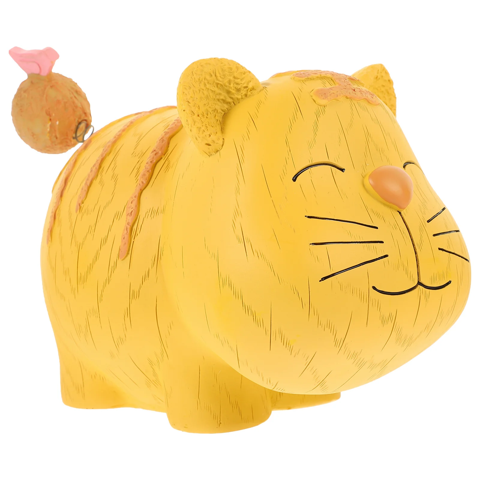 Forma de tigre piggy cor brilhante resina moeda banco para crianças meninos meninas caixa de poupança de dinheiro desktop decoração para casa pote de poupança
