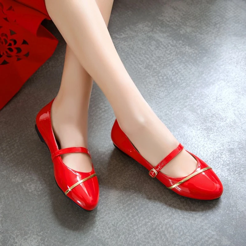 

ORCHALISA/женские балетки на плоской подошве, женские кожаные туфли с пряжкой, школьная обувь на плоской подошве для девочек, белые, черные, большой размер 43