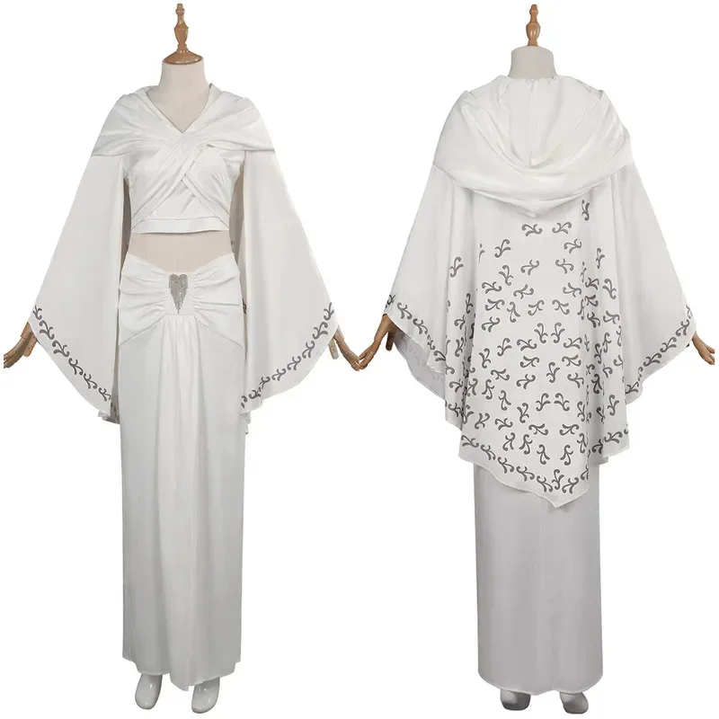 Последний джедай Лея Органа, женское платье для косплея, костюм для ролевых игр, наряды для взрослых женщин и девочек, карнавальный маскировочный костюм на Хэллоуин