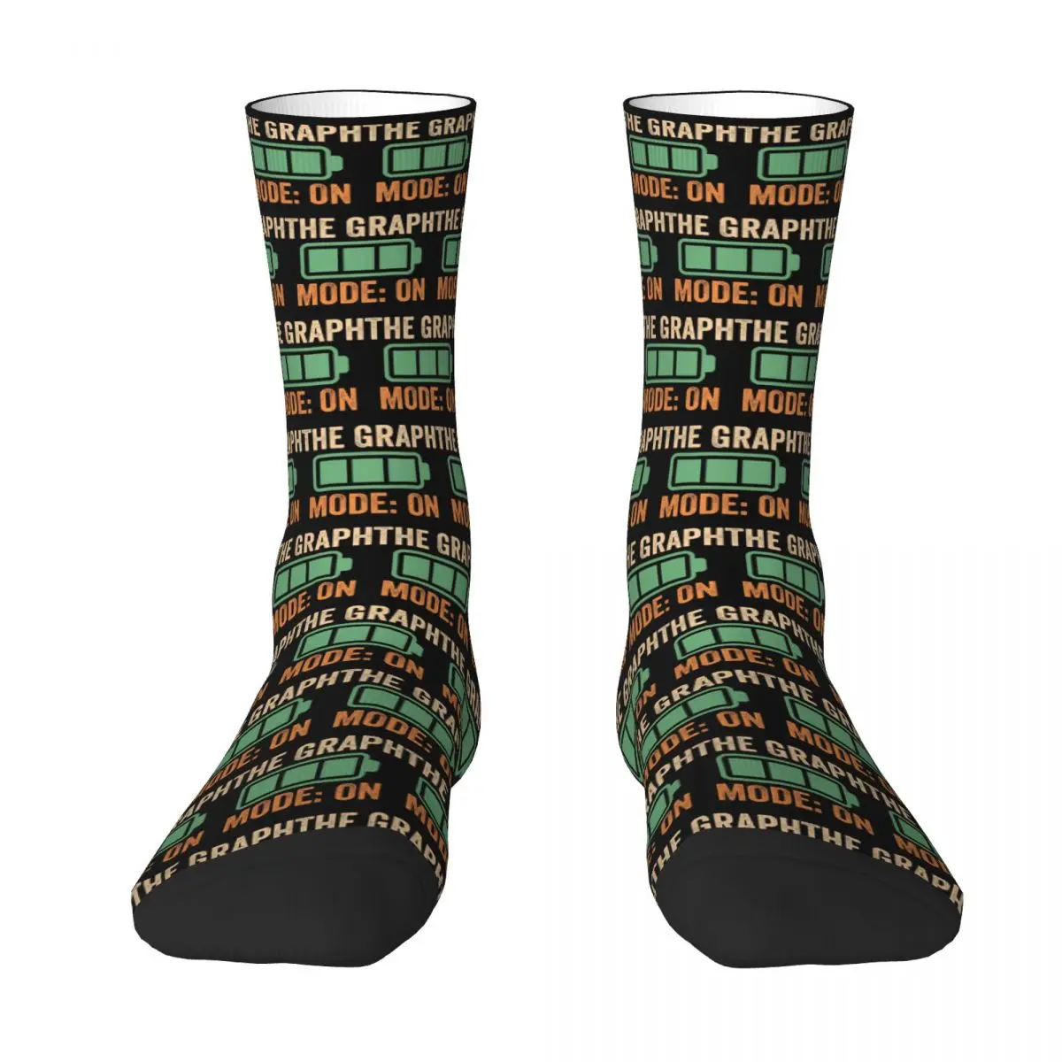 

The Graph Mode On Crypto Socks Harajuku Stockings All Season Long Socks Accessories for Man's Woman's Birthday Present