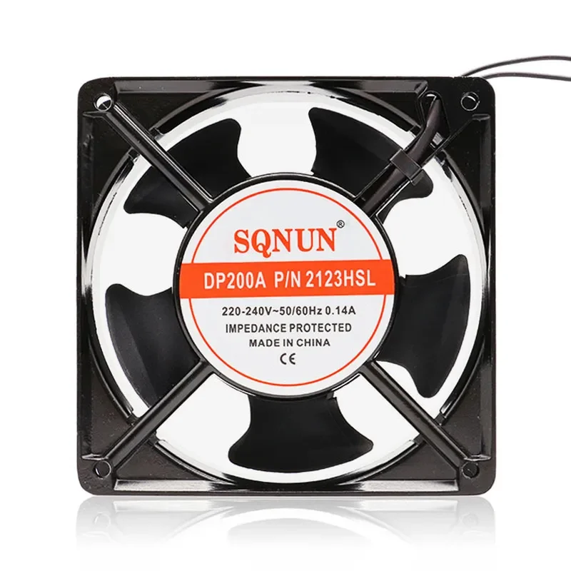 Silent Axial Flow Cooling Fan for DP200A KTV Cabinet 12038 Model 12cm 220V Factory Direct Sales