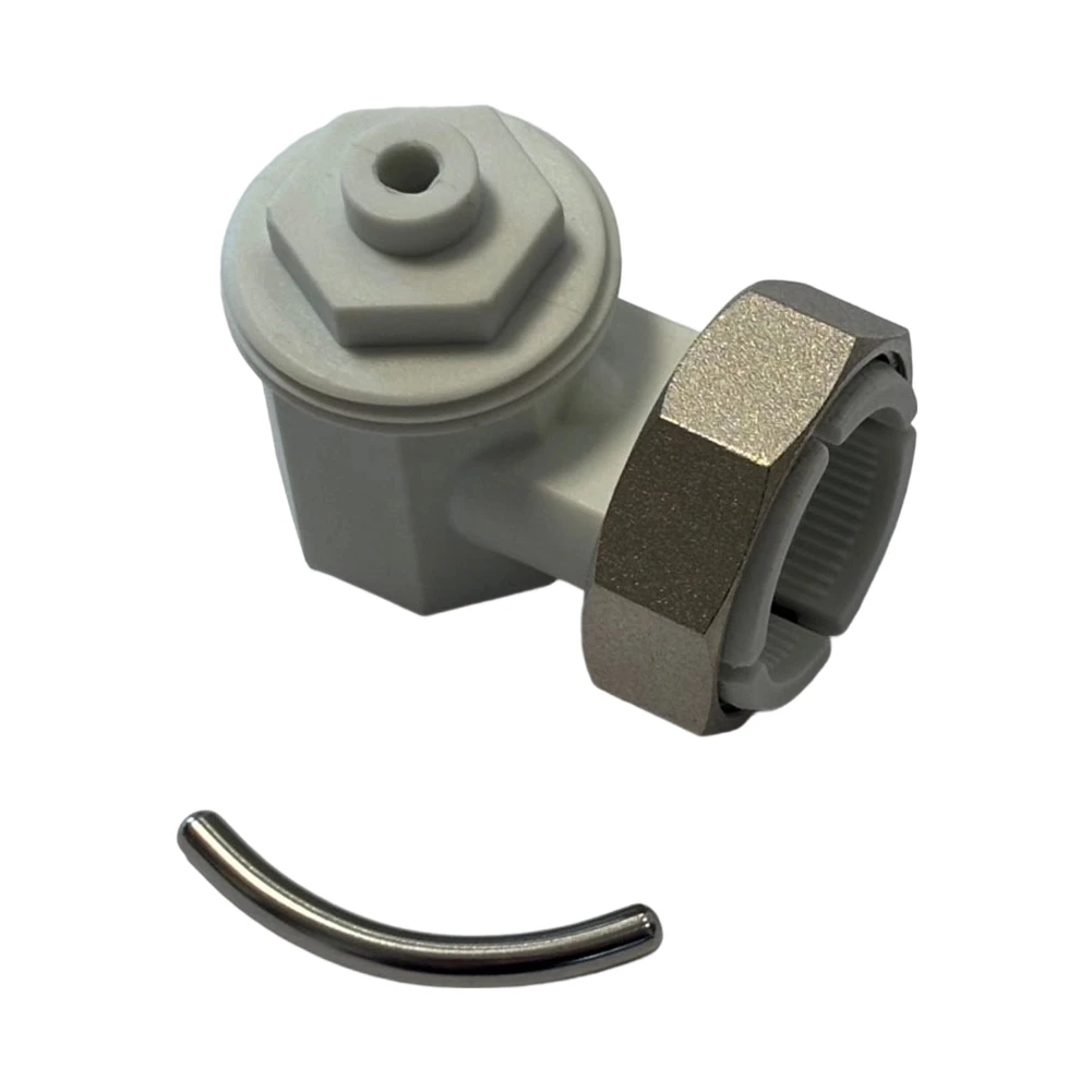 For Oventrop M30 x 1.5 Angle Adapter for Radiator Thermostat Head Connection with Left or Right Mounting Option